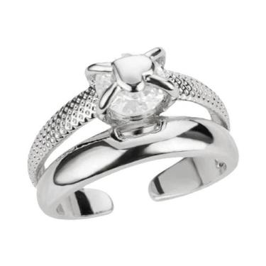 Imagem de Anel De Coração Ajustável Banhado a Ouro Para Mulheres E Meninas, Joia