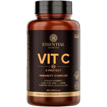 Imagem de Vitamina C 4 Protect (180 Caps) - Essential Nutrition