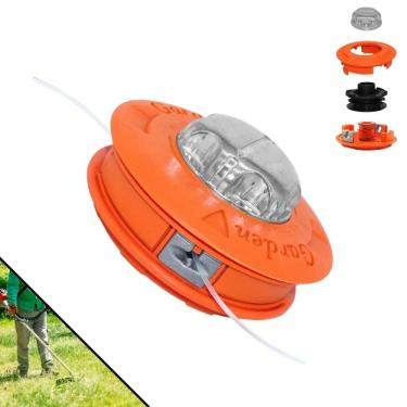 Imagem de Carretel Nylon Garden Easy Load Bate e Libera Fio Com Rosca M10x1,25 Para Roçadeira À Gasolina Com Fio de Nylon de Fácil Reposição Ideal Para Jardim