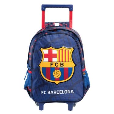 Imagem de Mochila Escolar Rodas Alças Time Barcelona 16638