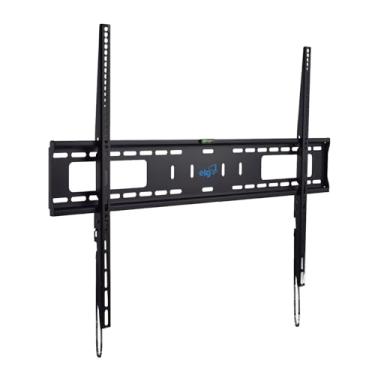 Imagem de ELG, N01V8, Suporte Fixo de Parede Para Telas Gigantes, TVs de 55" a 100", Capacidade Até 75kg, Com Trava de Segurança, Perfil Ultra Slim e Engate Rápido, Preto