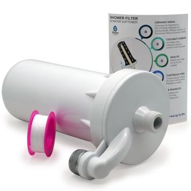 Imagem de Filtro de chuveiro e amaciante de água - branco nítido (branco crocante)