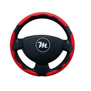 Imagem de Capa Protetora Para Volante Miollo Vermelha E Detalhe Preto