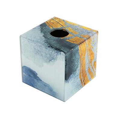 Imagem de Capa de caixa de lenços quadrada, caixa de lenços, caixa de bomba, caixa de guardanapo criativa, decoração de mesa de café, ornamentos, suporte de caixa de mosca