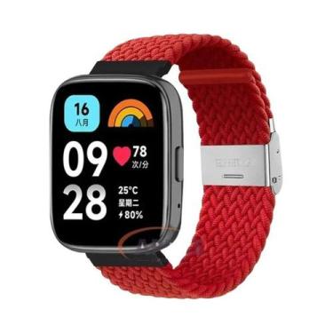 Imagem de Pulseira Elástica Trançada De 22mm Para Redmi Watch 3/5 Lite, Ajustáve