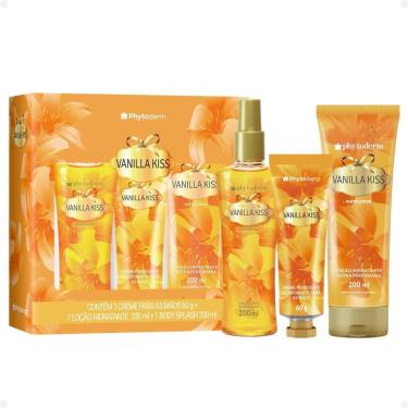 Imagem de Kit Phytoderm Vanilla Kiss: 1 Body Splash 200ml, 1 Hidratante 200ml e 1 Creme de Mãos 60g