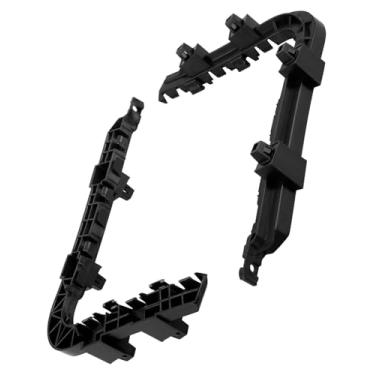 Imagem de 1 par de suporte de retenção de para-choque dianteiro adequado para Acura TL 2009 2010 2011 2012 2013 2014, suporte de para-choque substitui 71198TK4A00 71193TK4A00, lado esquerdo do motorista direito