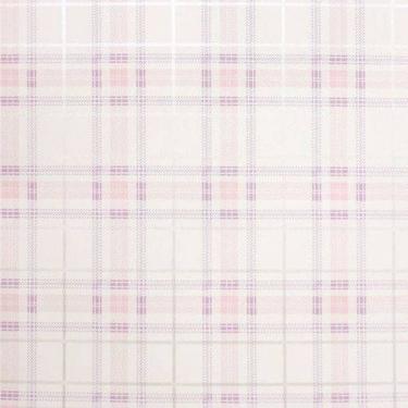 Imagem de Papel de Parede All Kids Xadrez Rosa H2910804 - Rolo: 10m x 0,53m