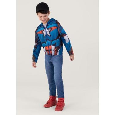 Imagem de Jaqueta Microfibra Os Vingadores Infantil Unissex Brandili-Masculino