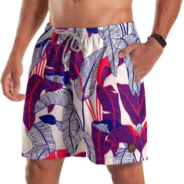 Imagem de Short Bermuda Floral Plants 4-Masculino