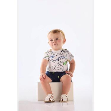Imagem de Conjunto Bebê Menino Body e Bermuda Up Baby-Masculino