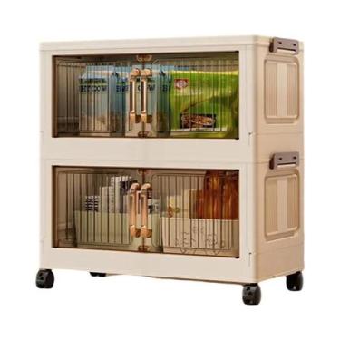 Imagem de Armário De Armazenamento Dobrável De Múltiplas Camadas Para Casa, Cozi