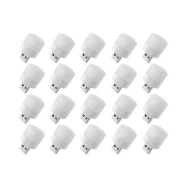 Imagem de Luminária De Mesa LED Mini USB Branco Quente Com Proteção Ocular Para 