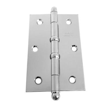 Imagem de Dobradiça Aço 3.1/2" 3Pçs C/Anel 625604 FCR União Mundial