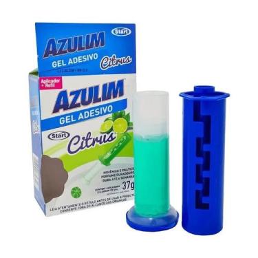 Imagem de Gel Adesivo Com Aplicador Detergente Sanitário Citrus Azulim