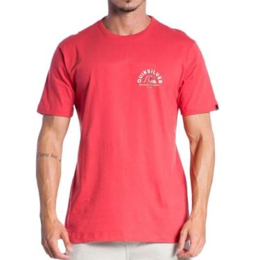 Imagem de Camiseta Especial Quiksilver Ice Cold Vermelha-Masculino