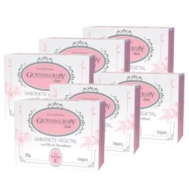 Imagem de Kit C/6 Sabonete Vegetal Giovanna Baby Classic 90g