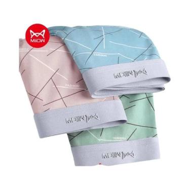 Imagem de Cuecas Boxer Antibacterianas Em Modal Ice Silk Graphene Para Homens, 3