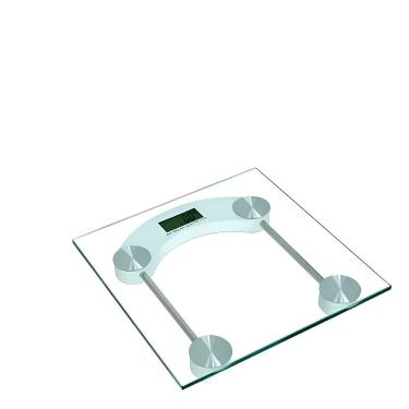 Imagem de Balança Digital Para Banheiro Em Vidro Temperado Com Display Lcd – Alta Precisão Até 180kg