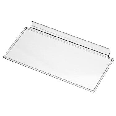 Imagem de Conjunto 25 Expositores de Calçados Infantis para Painel Canaletado Transparentes Cinqu...