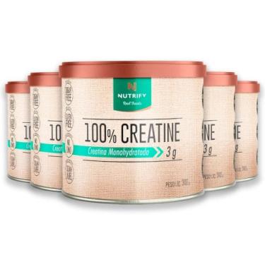 Imagem de Kit 5 Creatina 100% Nutrify 300g