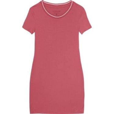 Imagem de Vestido Curto Canelado Reto Malwee Ref. 124612-Feminino