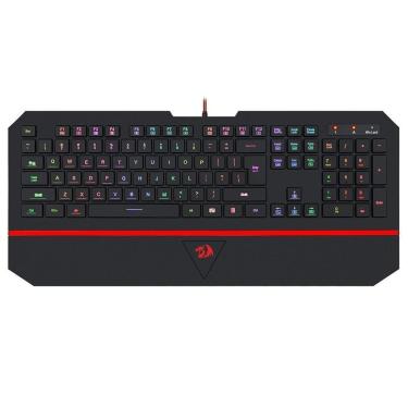 Imagem de Teclado Membrana Gamer Redragon Karura 2 RGB Preto-Unissex