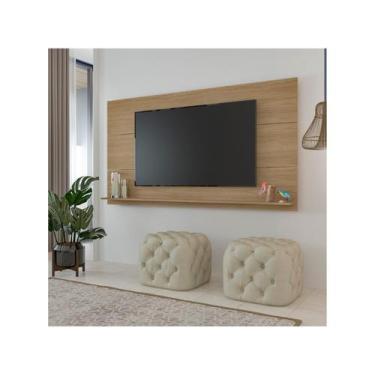 Imagem de Painel para TV até 75 Polegadas Slim Carvalho - Modern, Carvalho