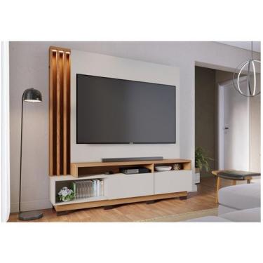 Imagem de Home Theater 2 Portas Basculantes com Led Humaitá - Colibri, Freijó e 