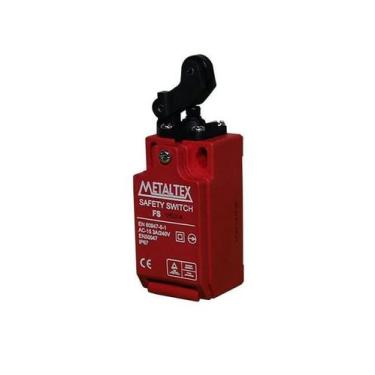 Imagem de Chave Fim De Curso Segurança 2nf+1na Rolete Fs9524 Metaltex, 220V