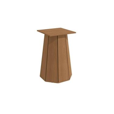 Imagem de Base Mesa de Jantar Jade BA54 Madeirado s/ Tampo Canela - Kappesberg
