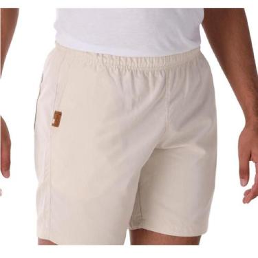 Imagem de Bermuda Resort Casual Masculina Ogochi 004544101 Bege, M, Bege