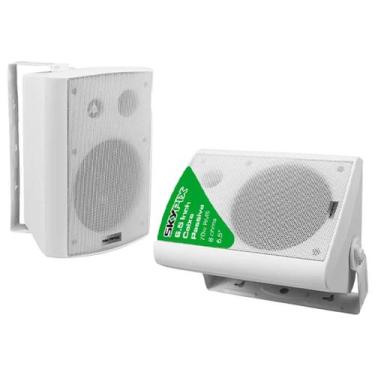 Imagem de Par Caixa Som Ambiente Amplificada 70W SK-CW670 - SKYPIX