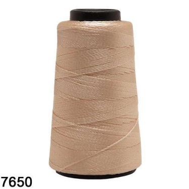 Imagem de Linha Liza Grossa - Cor 7650 Amêndoa - 500 Metros - 100% Polipropileno