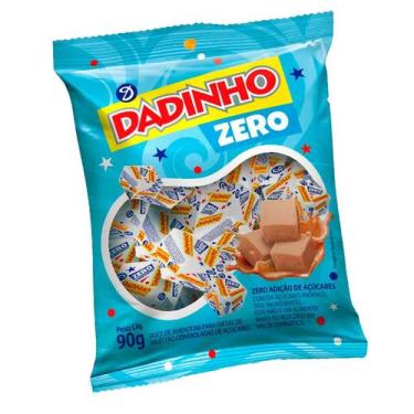 Imagem de Bala Doce De Amendoim Dadinho Doce Zero Açúcar 90g Diet Dizioli