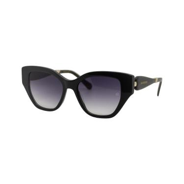 Imagem de Óculos Solar Ana Hickmann Mari 11 E01 Brilho Lente Cinza Degradê-Feminino