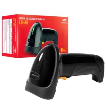 Imagem de Leitor Código De Barras C3tech Lb-40bk, Laser 1d, USB, preto