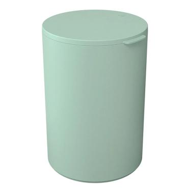 Imagem de Lixeira de Plástico com Tampa Coza Serene Verde 5L