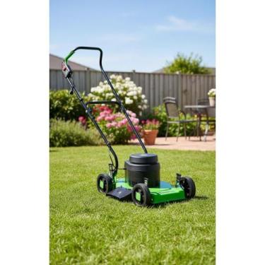 Imagem de Cortador Grama 1300W Potente Saída Lateral Verde/Preto 35cm - Congratu