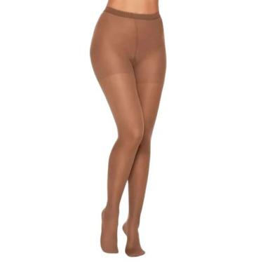 Imagem de Meia-Calça Média Compressão Kendall 1631 Feminina Com Ponteira (18-21 