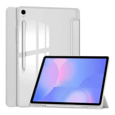Imagem de Capa proteção para Galaxy Tab S10 FE Plus - fundo acrilico - Genérica