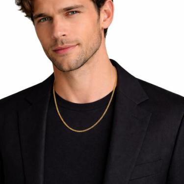 Imagem de Corrente Cordão Grumet Ouro 18k 750 - Paulistana Joias, 60cm