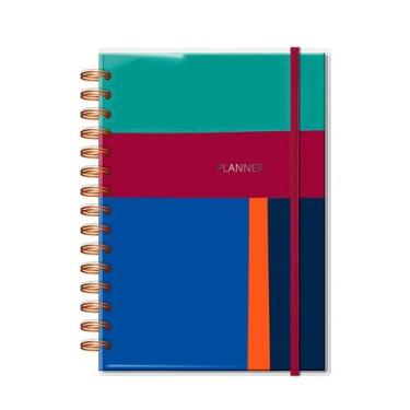 Imagem de Planner Permanente Médio Fina Ideia - 105 Folhas com Divisórias e Ades