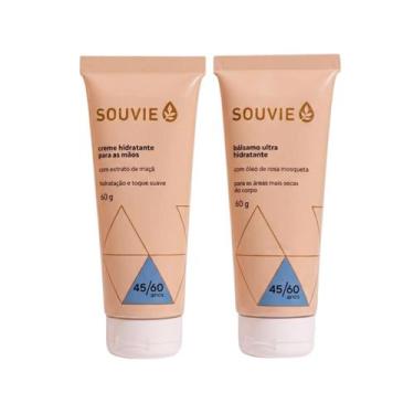 Imagem de Kit Bálsamo Ultra Hidratante + Creme Hidratante Para Mãos - Souvie