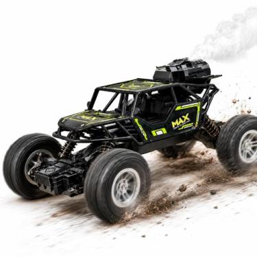 Imagem de Carro 4x4 OffRoad com Controle Remoto e Vapor de Água Recarregável - t