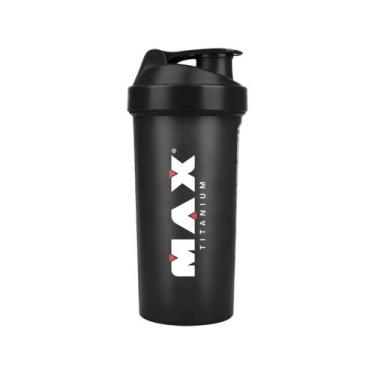 Imagem de Coqueteleira Max Titanium 700 ml Preta