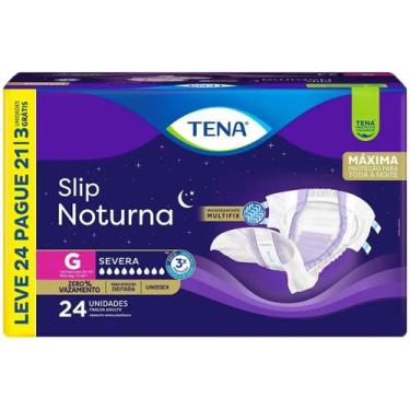 Imagem de Fralda Geriátrica Tena Slip Noturna Tam G - 24 unidades