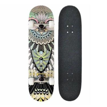 Imagem de Skate Montado Semi Profissional Skatetboard Spin ABEC 9 - CKS