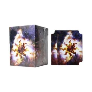 Imagem de Caixa De Cartas Colecionáveis Com Dupla Camada, Capacidade Para 100+ C