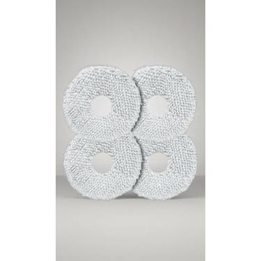 Imagem de 4 Panos Mop Microfibra para Aspirador Robô - Congratulations Store